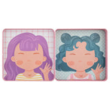 Magnetic Travel Tin Set- Girl Funny Faces