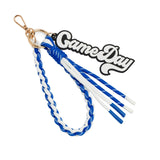 Game Day Bag Charm- Blue