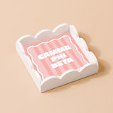 Sorority Scallop Trinket Tray
