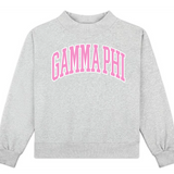 Campus Mock Neck Sweatshirt