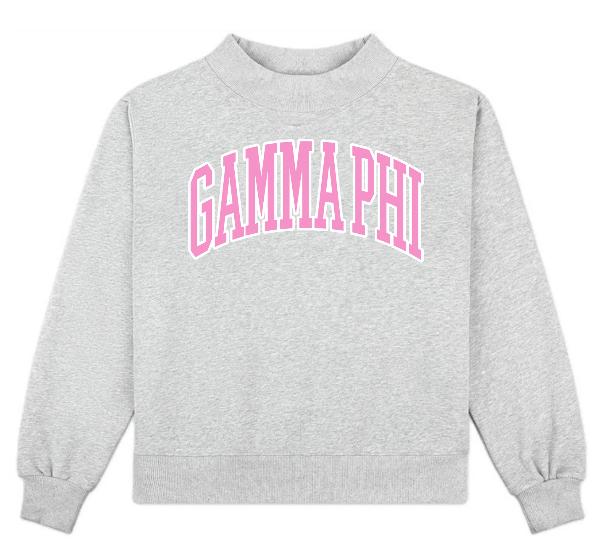 Campus Mock Neck Sweatshirt