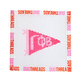 Sorority Pennant Needlepoint Canvas