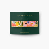 Garden Party Enamel Hair Clip