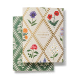 Pair of 2 Garden Study Pocket Notebooks