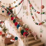 Giant Honeycomb String Light Garland