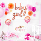 Girl Foil Balloon- Rose Gold
