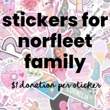 Taylor Stickers - Donation for Norfleet Family