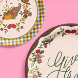 Give Thanks Harvest Plates