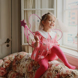 Glitter Tights- Armour Pink