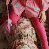 Glitter Tights- Armour Pink