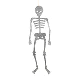 Glitter Jointed Skeleton Decorations