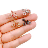 Gold Bicycle Charm