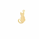 Gold Cat Charm