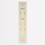 Gold Star Table Candles