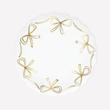 Gold Bow Side Plates