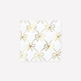 Gold Bow Small Napkins