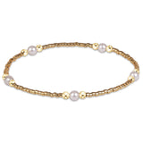 Gameday Hope Purpose Pearl Bracelet