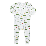 Baby Bamboo Romper- Golf Tournament