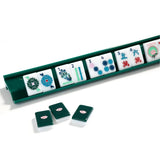 Set of 4 Green Mahjong Racks