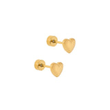 Hadley Gold Screwback Stud Earrings