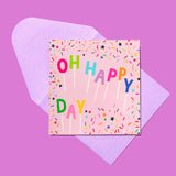 Happy Day Enclosure Card