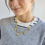 Happy Hanukkah Kids Charm Necklace