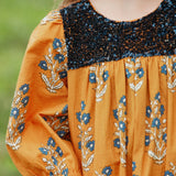 Girls Fiona Dress- Harvest Dewdrops