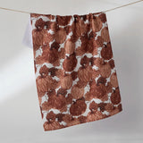 Harvest Moon Orange Tea Towel