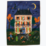 Haunted House Tea Towel