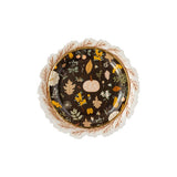 Harvest Leaves Wreath Plates