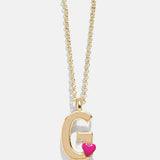 Kids' Heart Initial Necklace