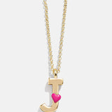 Kids' Heart Initial Necklace