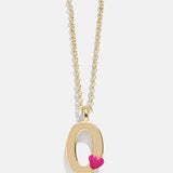 Kids' Heart Initial Necklace