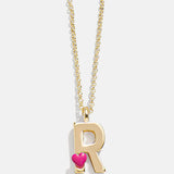Kids' Heart Initial Necklace