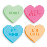 Conversation Hearts Coasters- Set of 4