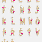 Kids' Heart Initial Necklace