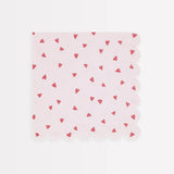 Heart Pattern Large Napkins