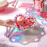Valentine Heart Plates