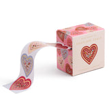 Hearts Valentine's Day Envelope Seals