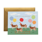 Herd its Your Birthday Card