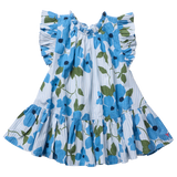 Hibiscus Floral Girls Harper Dress