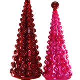 Large Hobnail Trees- Red/Pink