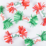Jolly Holly Fringe Crackers