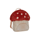 Hopalong Mushroom Backpack- Red