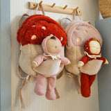 Hopalong Mushroom Backpack- Red