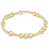 Extends Hope Unwritten 6mm Bead Bracelet- Gold