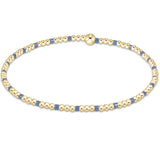 Hope Sincerity Pattern 2mm Bead Bracelet