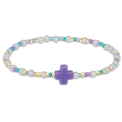 Egirl Hope Unwritten Signature Cross Bracelet