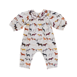 Baby Girls Darcy Jumper- Horse Breeds