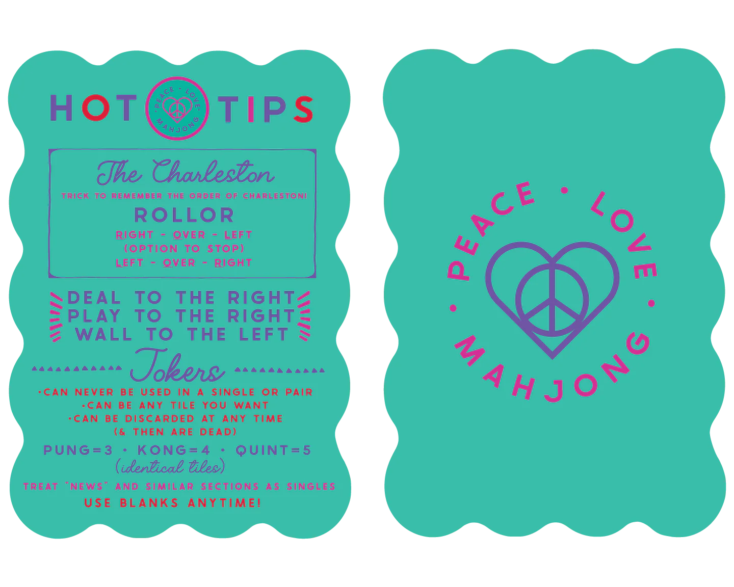 Mahjong Tile Shufflers (Set of 2)